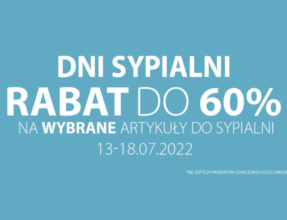 Dni Sypialni w JYSK