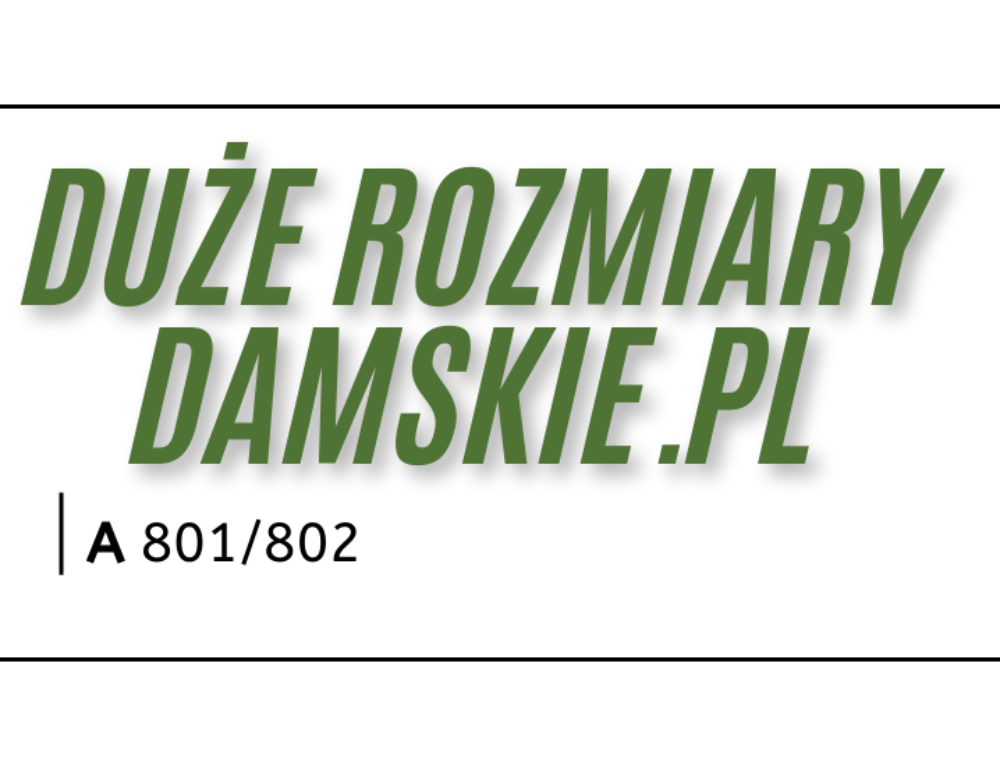 DUŻE ROZMIARY DAMSKIE